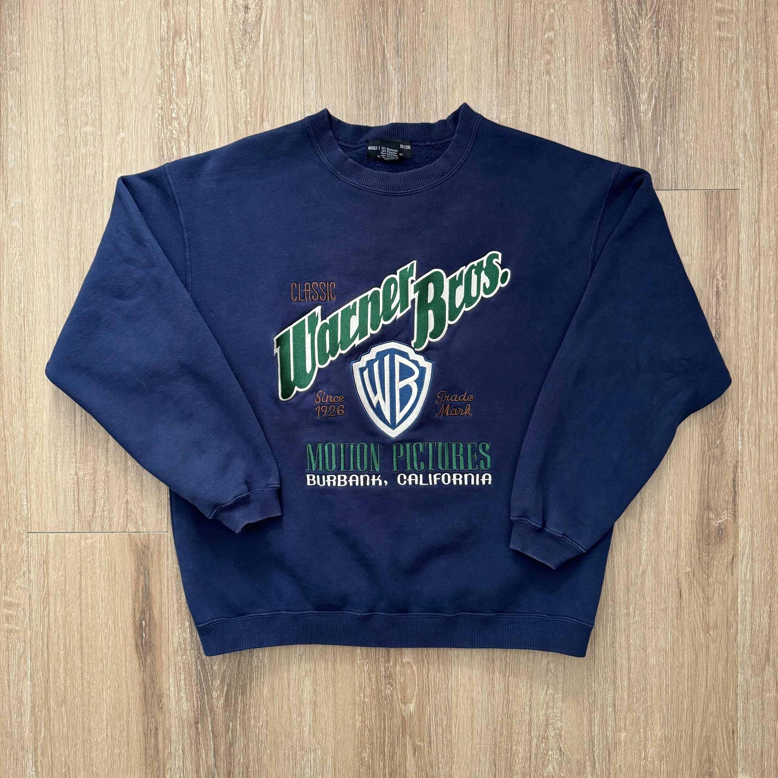 Warner bros logo online sweatshirt