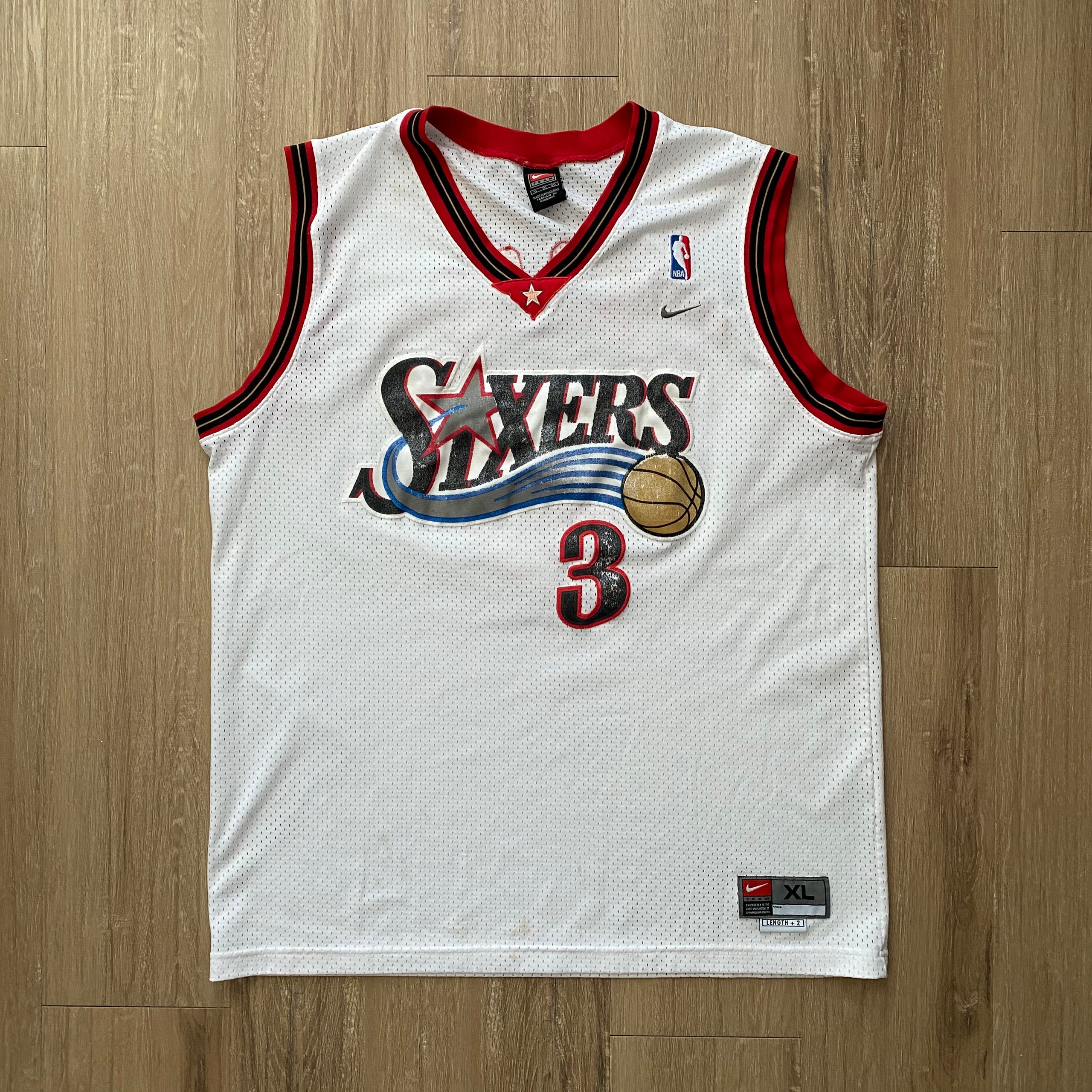 Nike allen 2024 iverson jersey